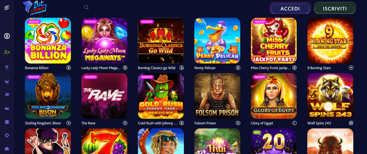 7bit casinò stranieri che accettano italiani