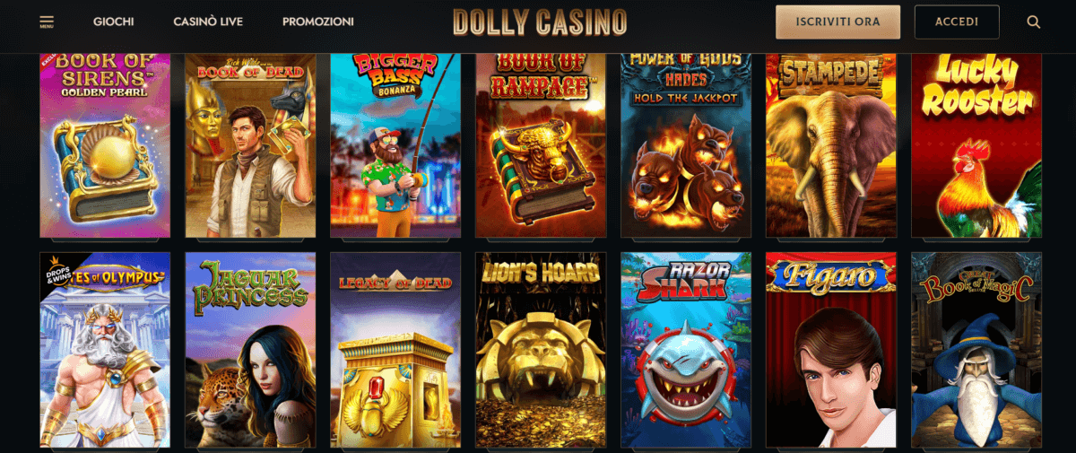 dolly lista casino stranieri